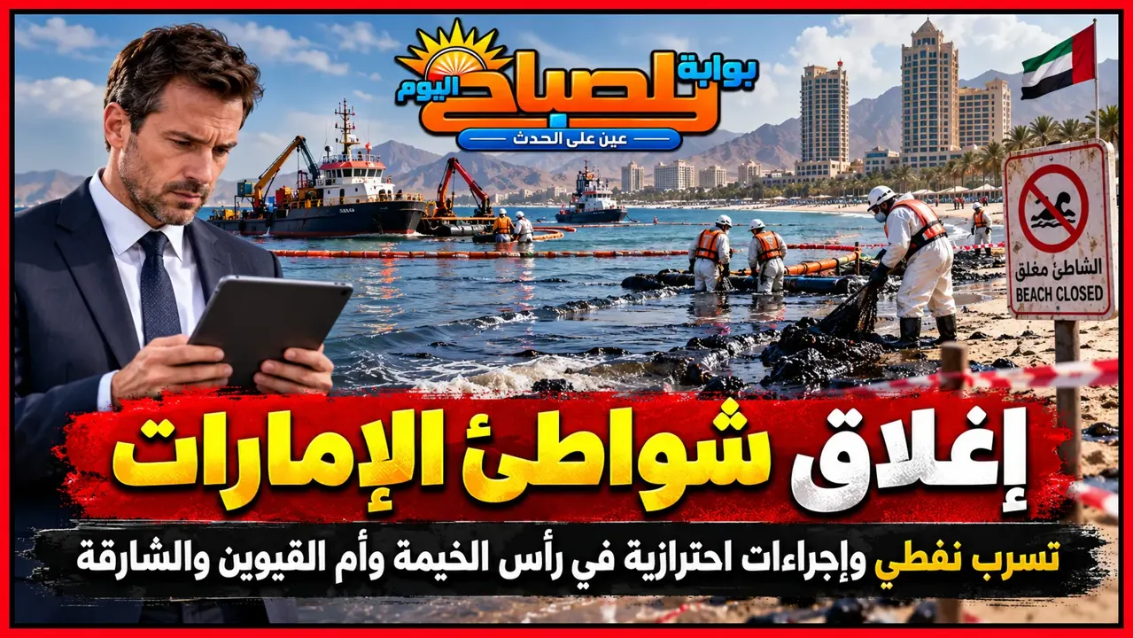 اغلاق شواطيء الامارات