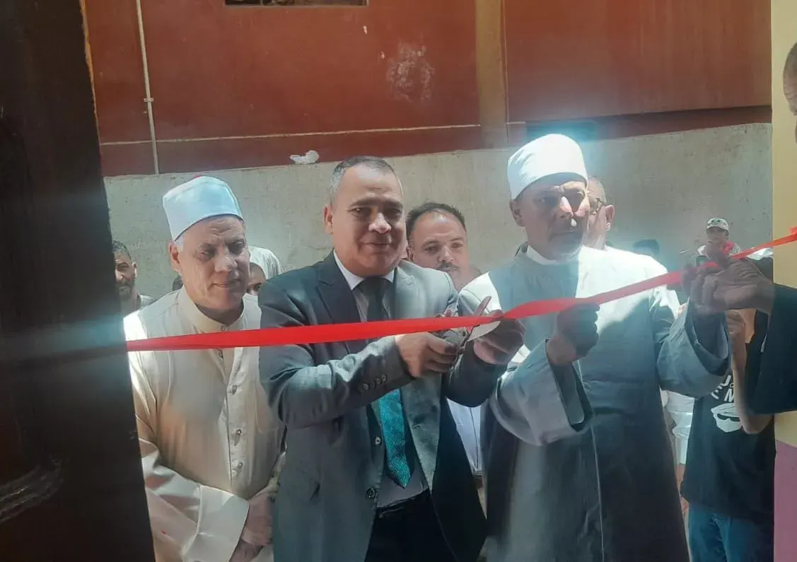 افتتاح مسجد ببني سويف