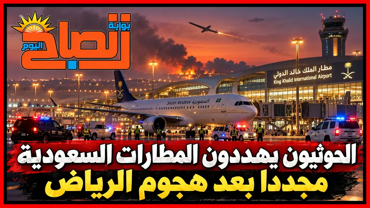 الحوثيون يهددون المطارات السعودية مجددًا.. تحذير لشركات الطيران والمسافرين