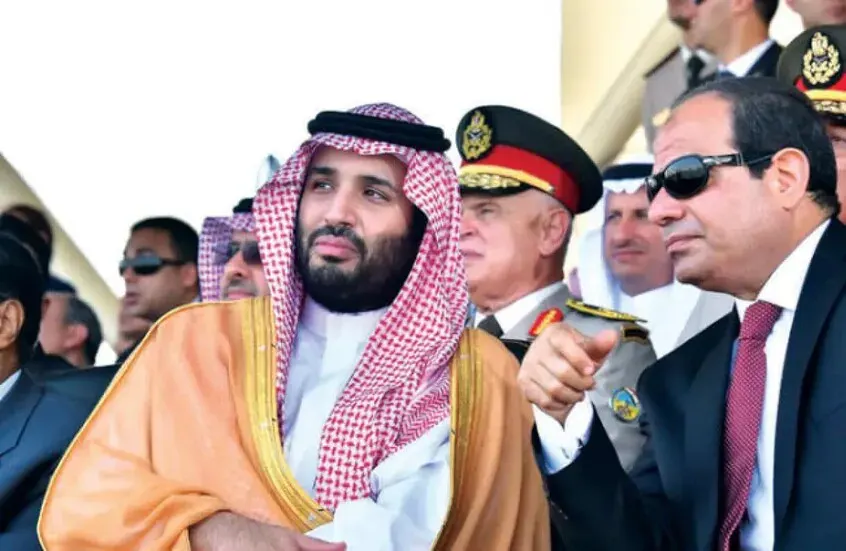 الرئيس السيسي وولي العهد السعودي