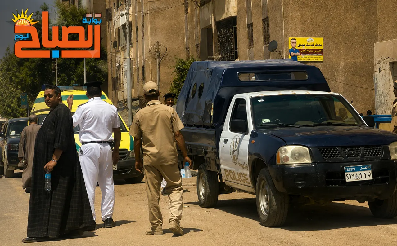 الشرطة في موقع حادث الشوش