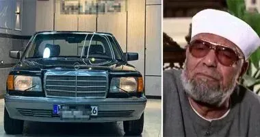 الشيخ الشعراوي وسيارته