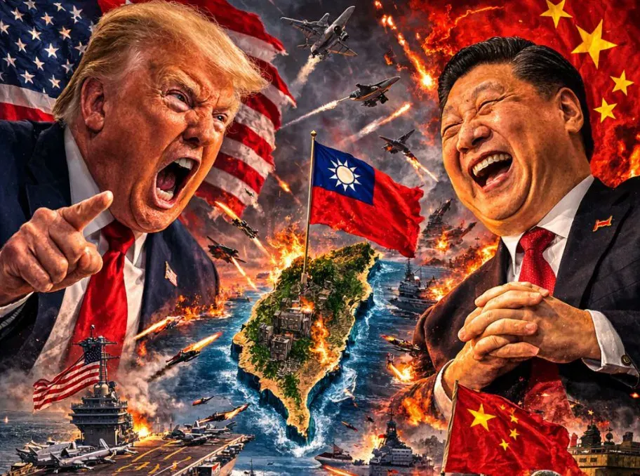 الصين وامريكا
