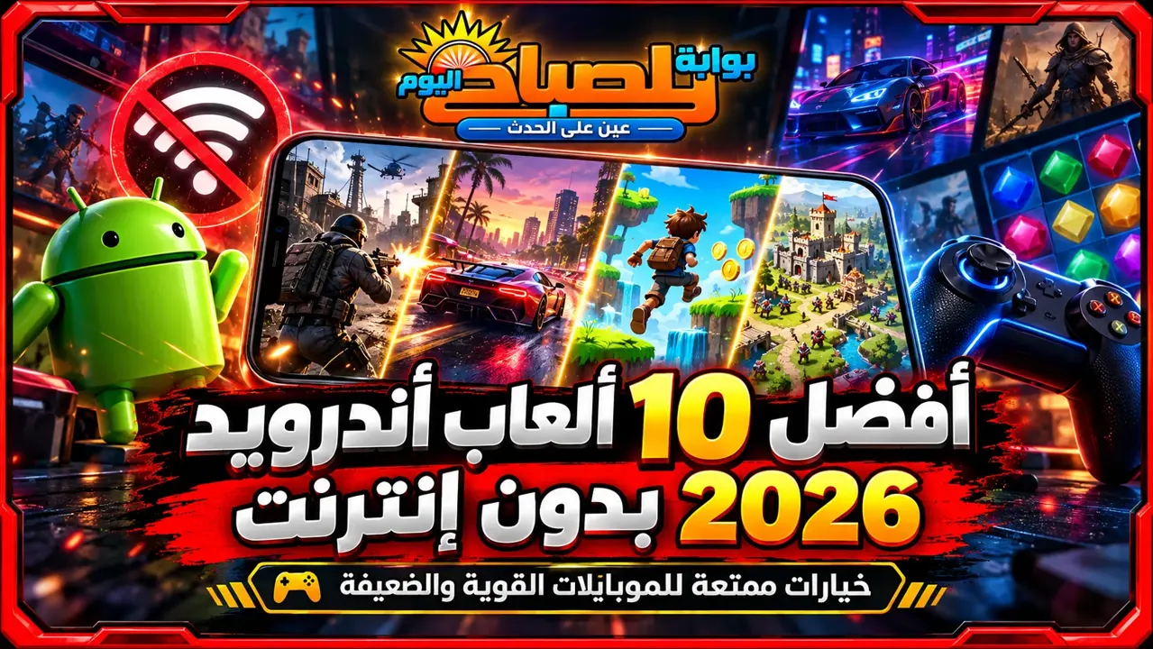 أفضل 10 ألعاب أندرويد 2026 بدون إنترنت.. خيارات ممتعة للموبايلات القوية والضعيفة