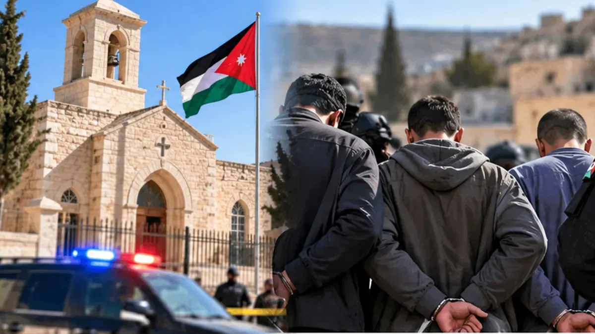 الأردن يعلن القبض على منفذي هجوم كنيسة الكرك.. 9 قتلى واشتباكات مسلحة