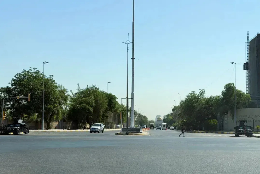 دوي انفجار يهز بغداد.. إسقاط طائرة مسيرة قرب المنطقة الخضراء
