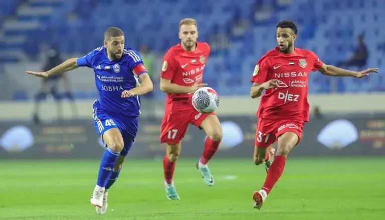 النصر وشباب الأهلي في الدوري الإماراتي