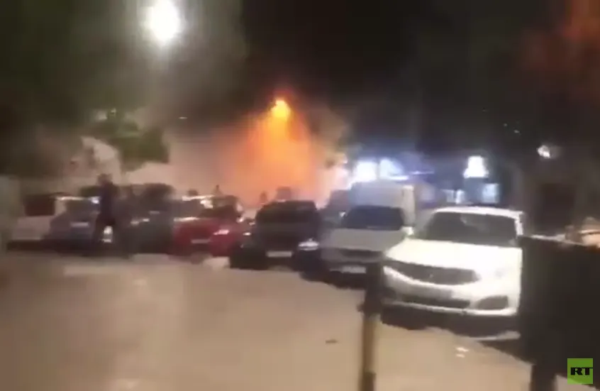 انفجارات في العاصمة السورية دمشق.
