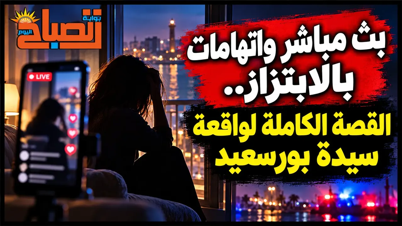 سيدة بورسعيد والبث المباشر.. تفاصيل واقعة الابتزاز وقرار عاجل من الأعلى للإعلام