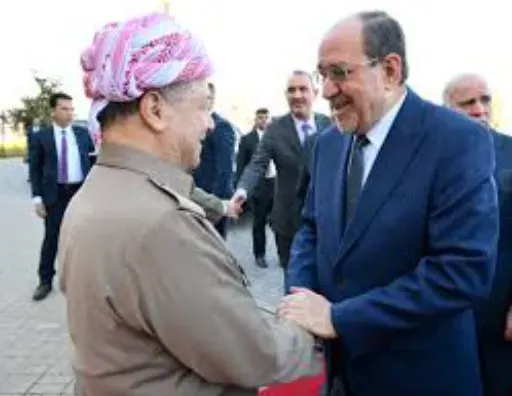 برزاني والمالكي
