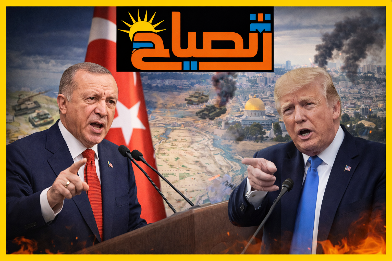 ترامب يرد على تهديدات أردوغان لإسرائيل وتحليل أبعاد الأزمة