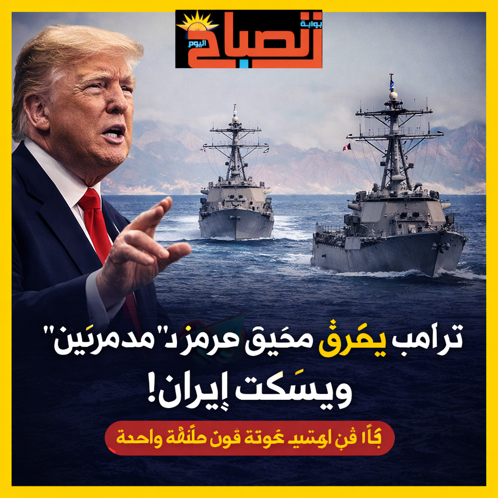 ترامب يكشف “عبور المدمرات” في هرمز.. رسالة قوة أمريكية دون إطلاق رصاصة