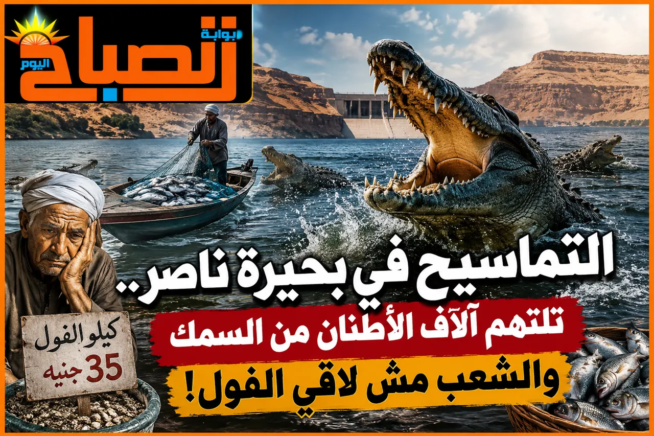 تماسيح بحيرة ناصر