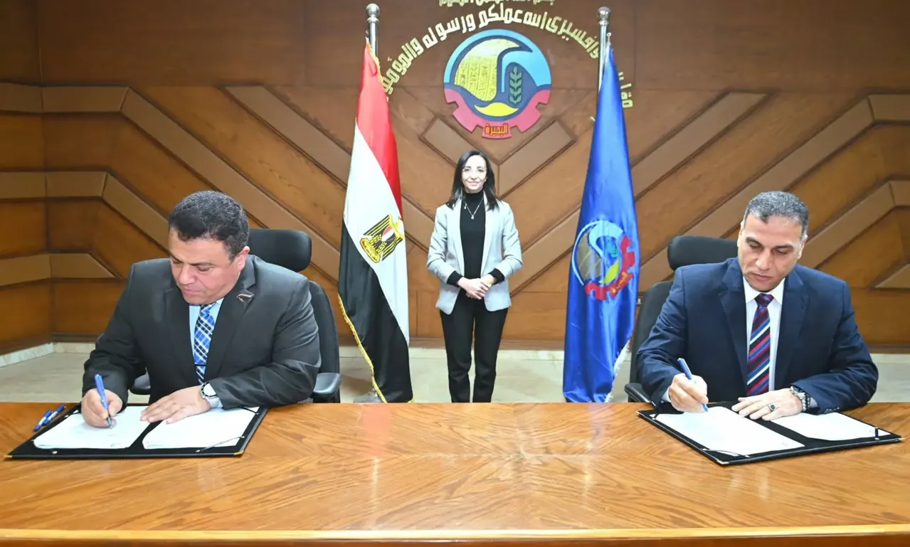 توقيع برتكول محافظة البحيرة
