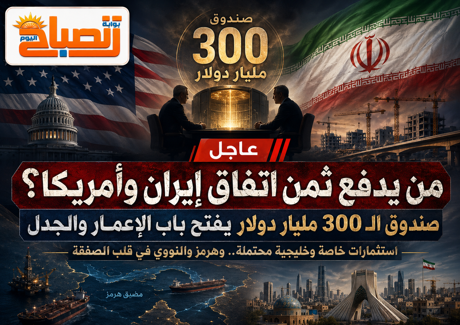 اتفاق إيران وأمريكا.. من سيمول إعادة إعمار طهران بعد الحرب؟