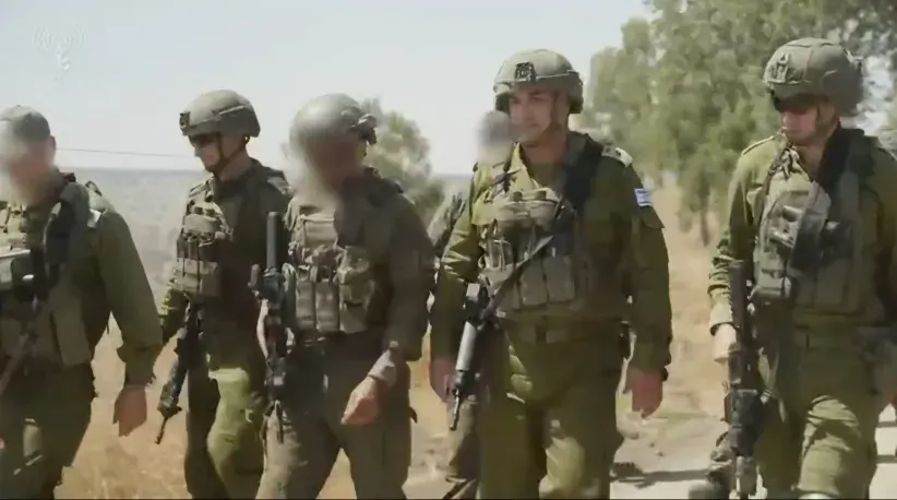 رئيس الأركان الإسرائيلي يتفقد جنوب سوريا