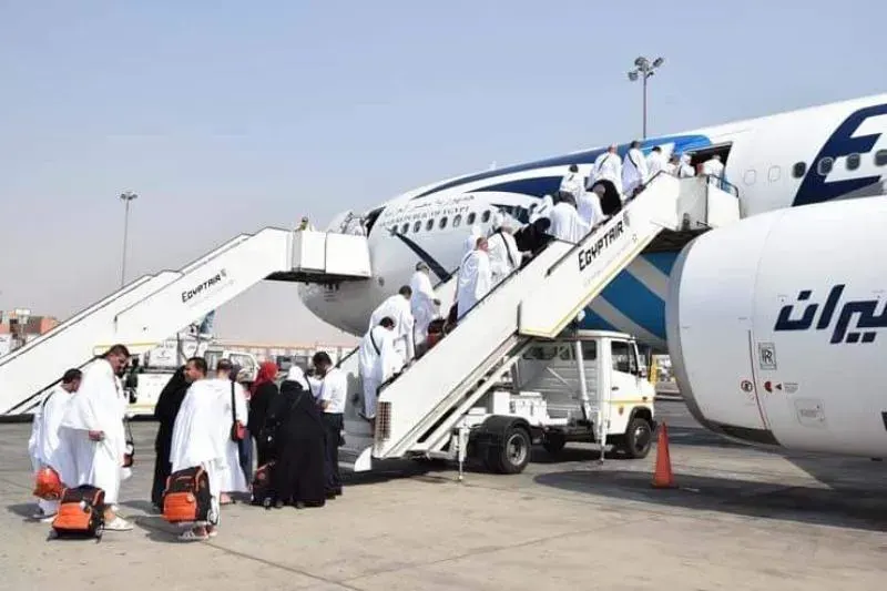 حجاج مصرين.