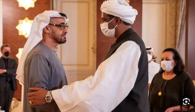 حمدتي ومحمد بن زايد