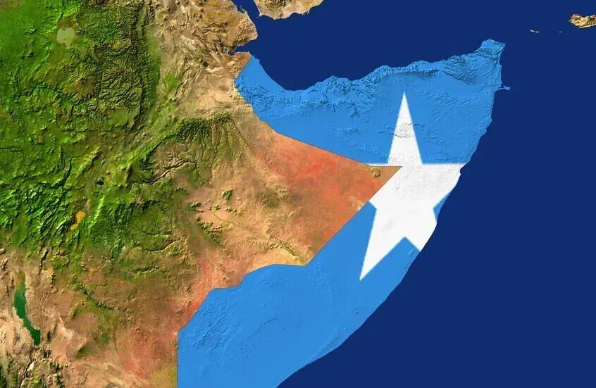 خريطة الصومال