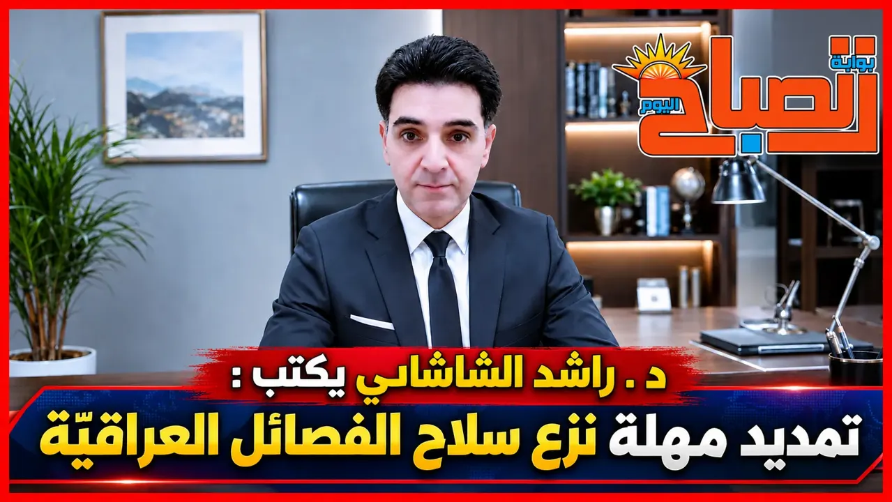 د . راشد الشاشاني&nbsp;يكتب : تمديد مهلة نزع سلاح الفصائل العراقيّة