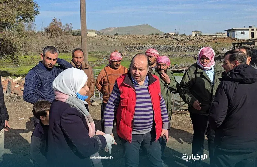 رش اراضي سورية بمبيد مجهول