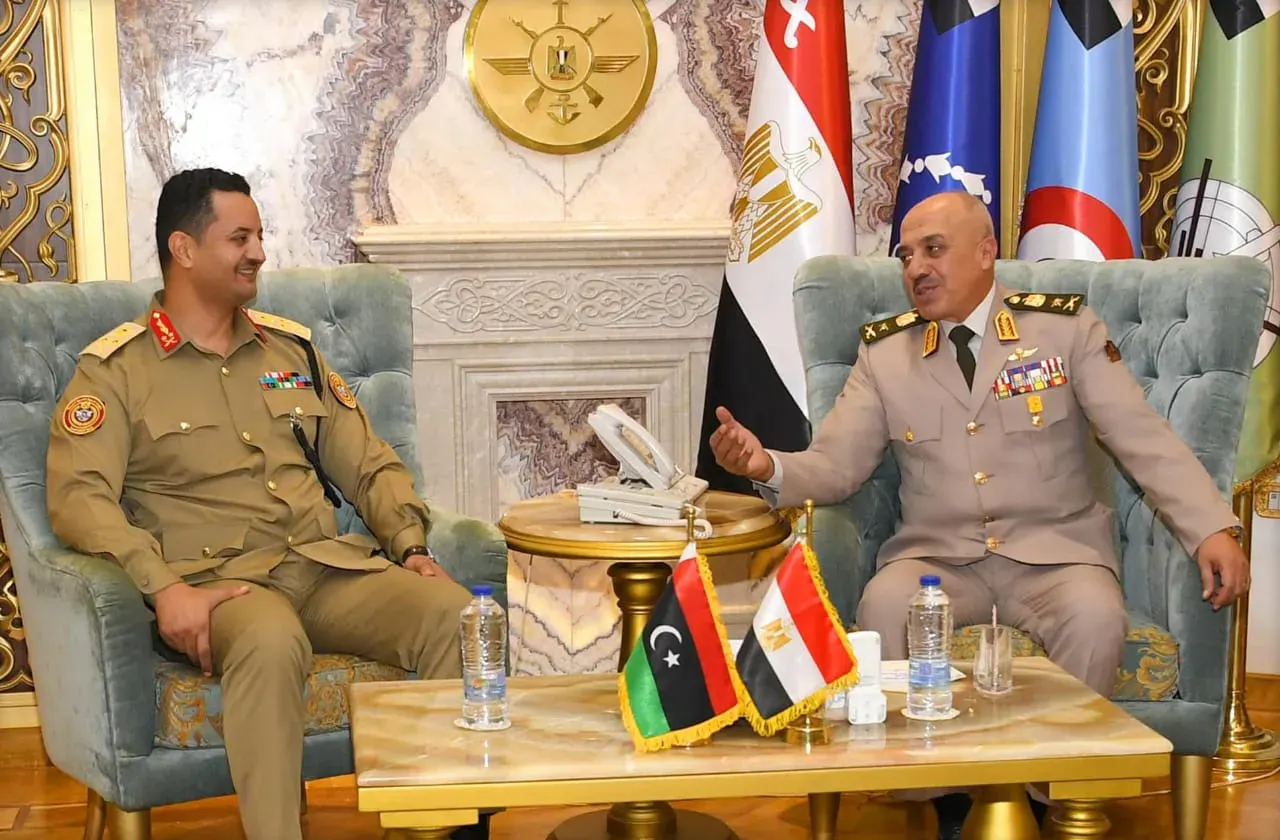 زيارة صدام حفتر للقاهرة