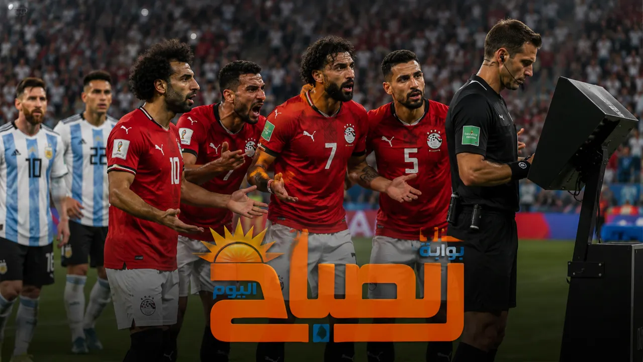 سرقة انتصار الفراعنة في مباراة الارجنتين