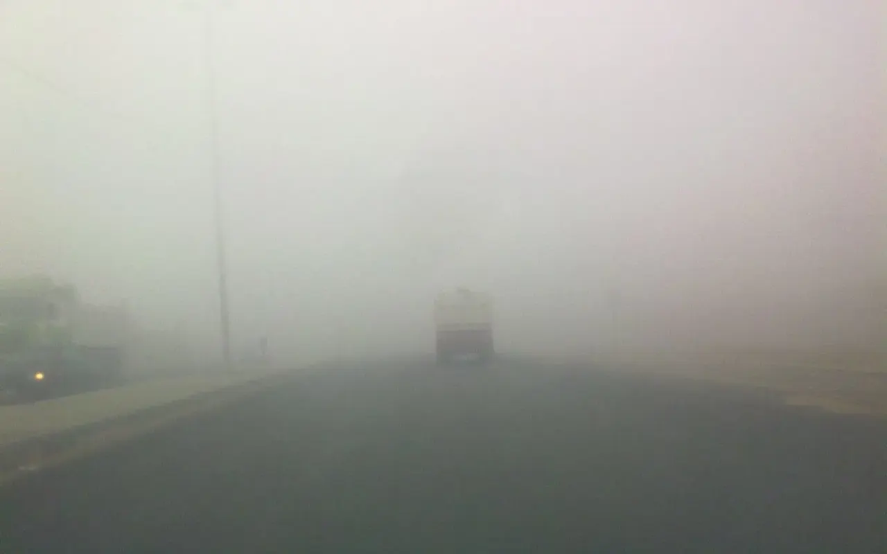 شبورة كثيفة