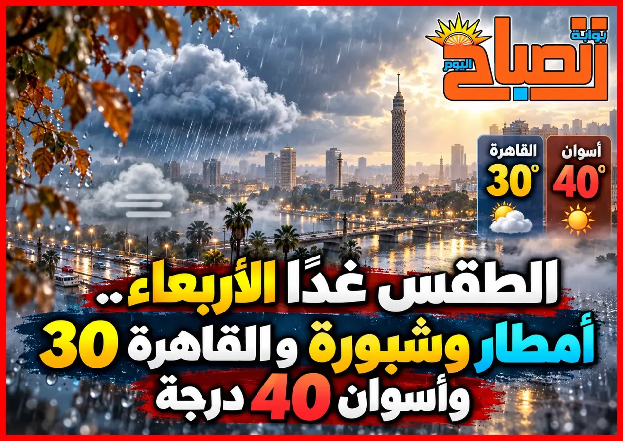 طقس الاربعاء