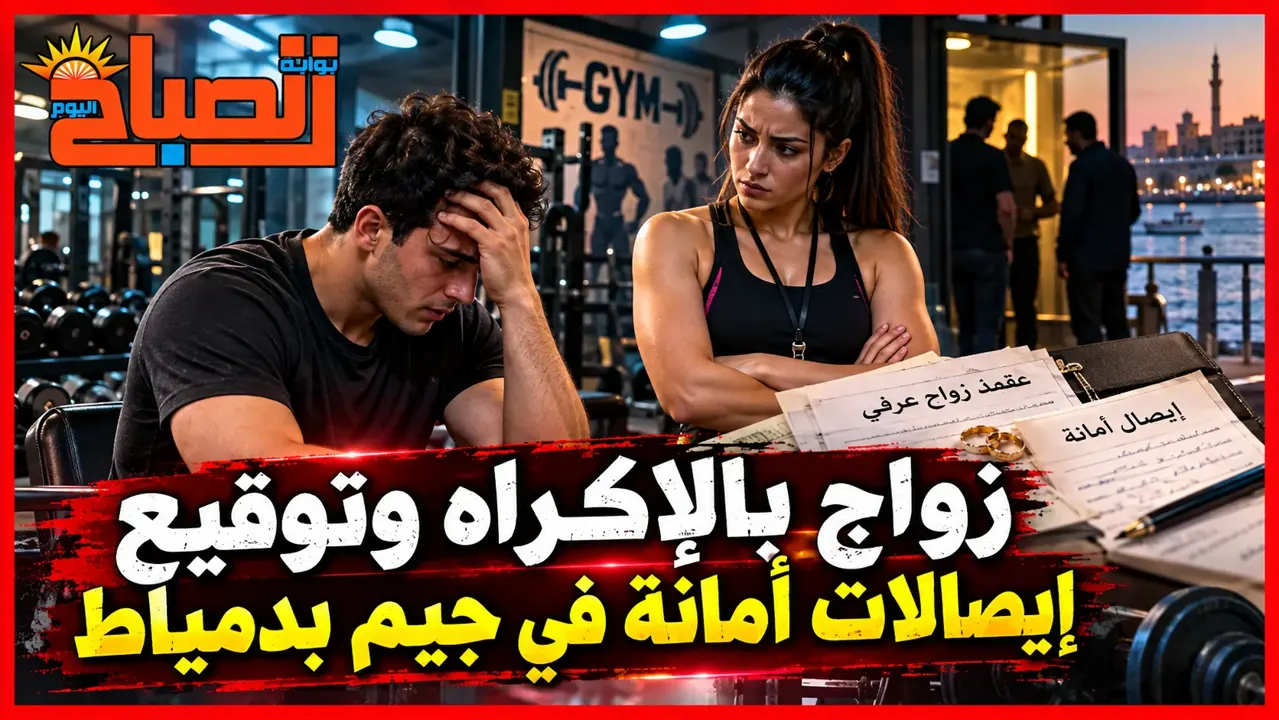 من الجيم إلى الشاليه.. اتهامات بزواج بالإكراه وإيصالات أمانة في دمياط