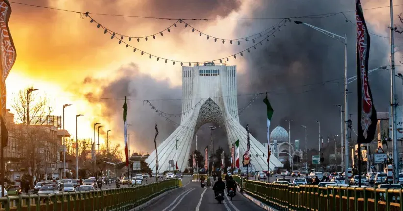 فنابل علي طهران