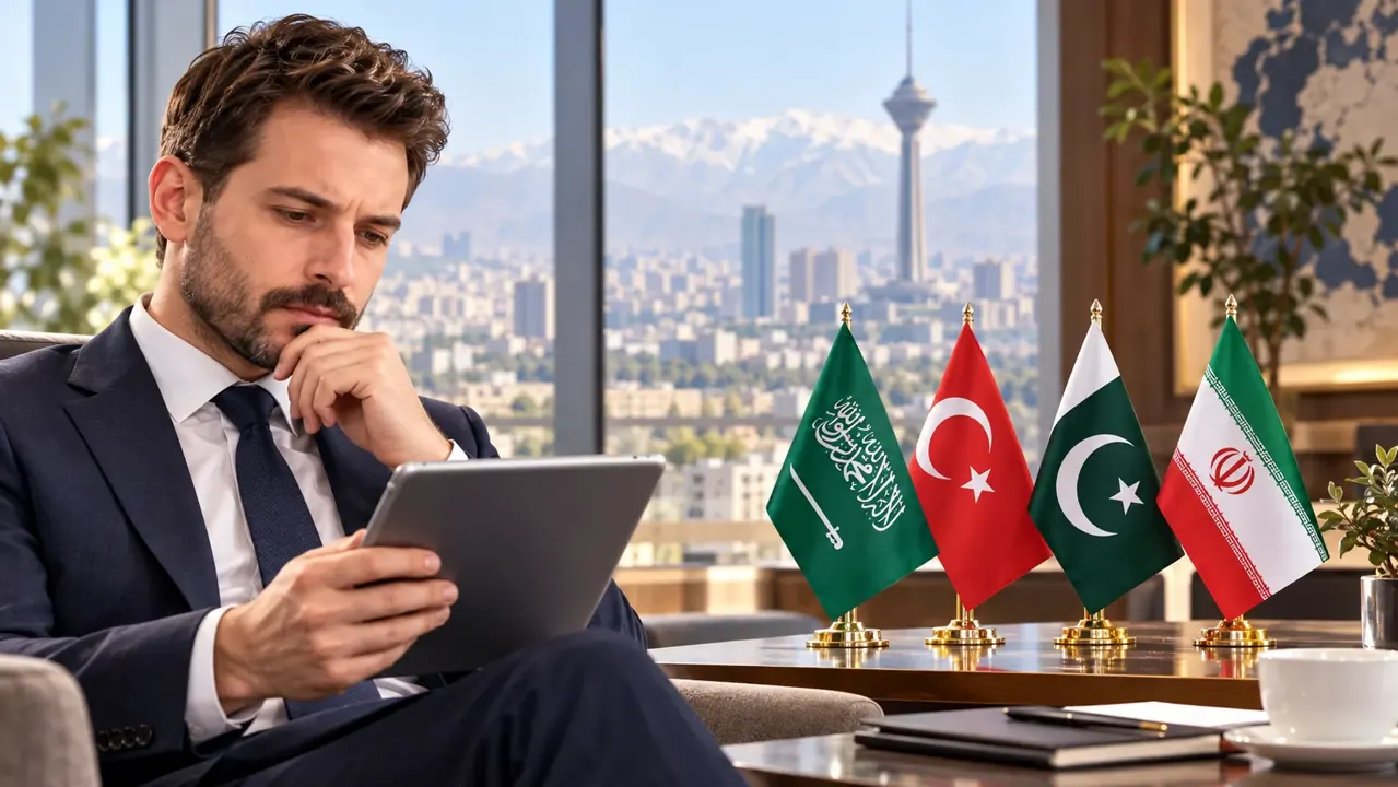 قيادات اتفاق مكة في طهران.. ماذا تبحث السعودية وتركيا وباكستان مع إيران؟