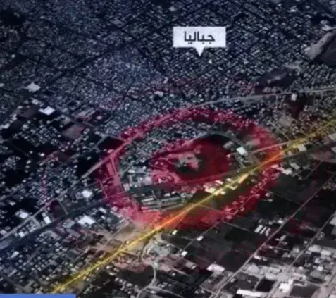 قاعدة اسرائيلية في غزة