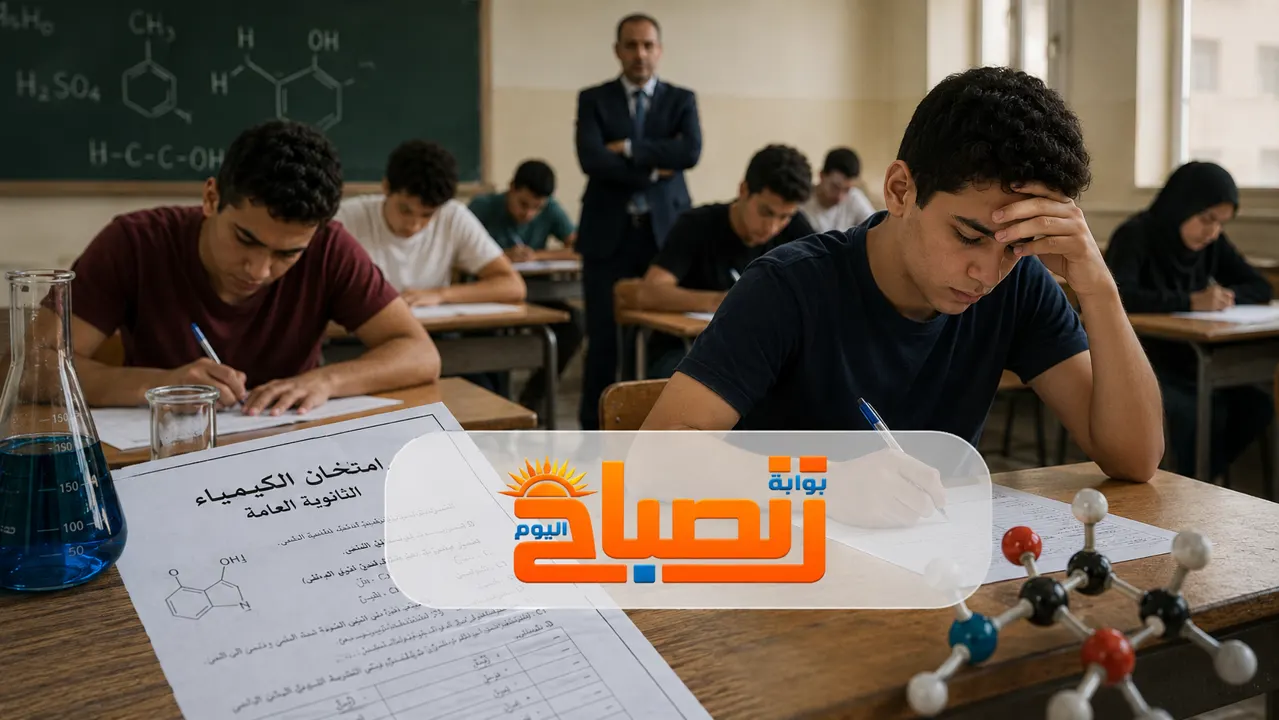 لجنة لمتابعة امتحان الكمياء