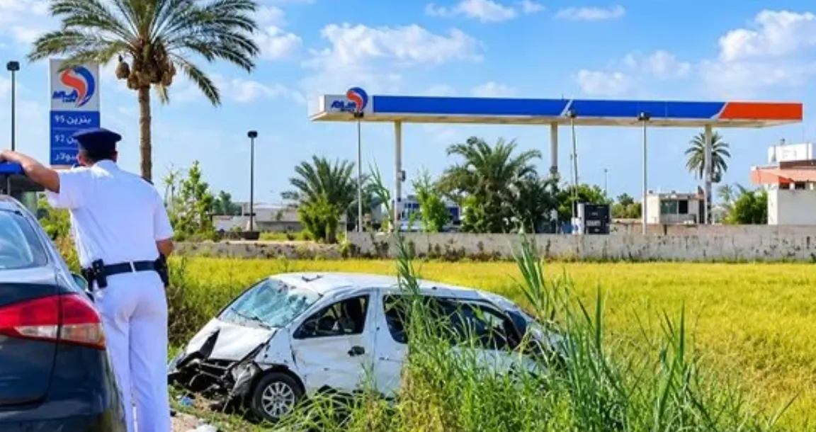 من بينهم شباب ومسن.. أسماء المصابين في حادث طريق كفر الشيخ - الرياض