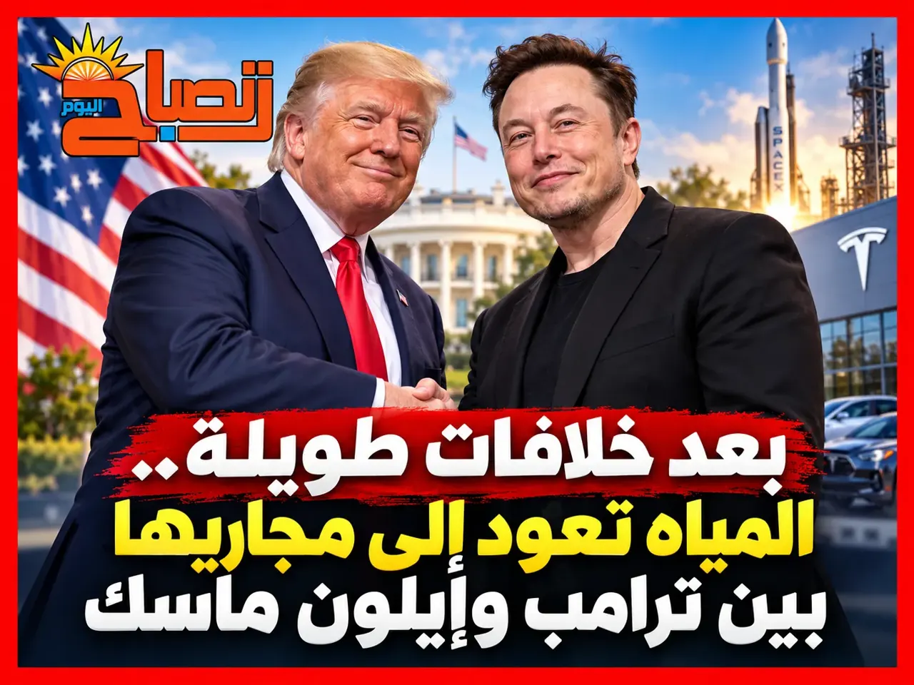 المصالحة تكتمل بين ترامب وماسك.. الملياردير يعود إلى الواجهة الحكومية