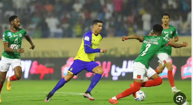مباراة النصر والفتح.