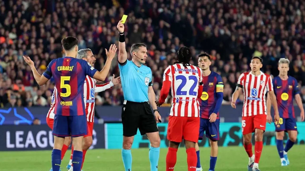 مباراة برشلونة وأتلتيكو مدريد