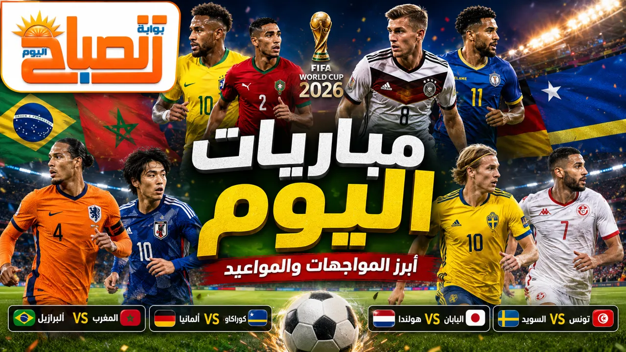 مباريات اليوم في كاس العالم