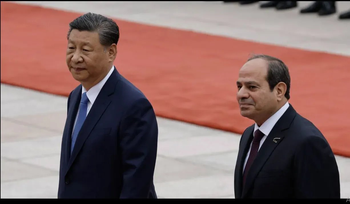 السيسي و شي جين بينغ