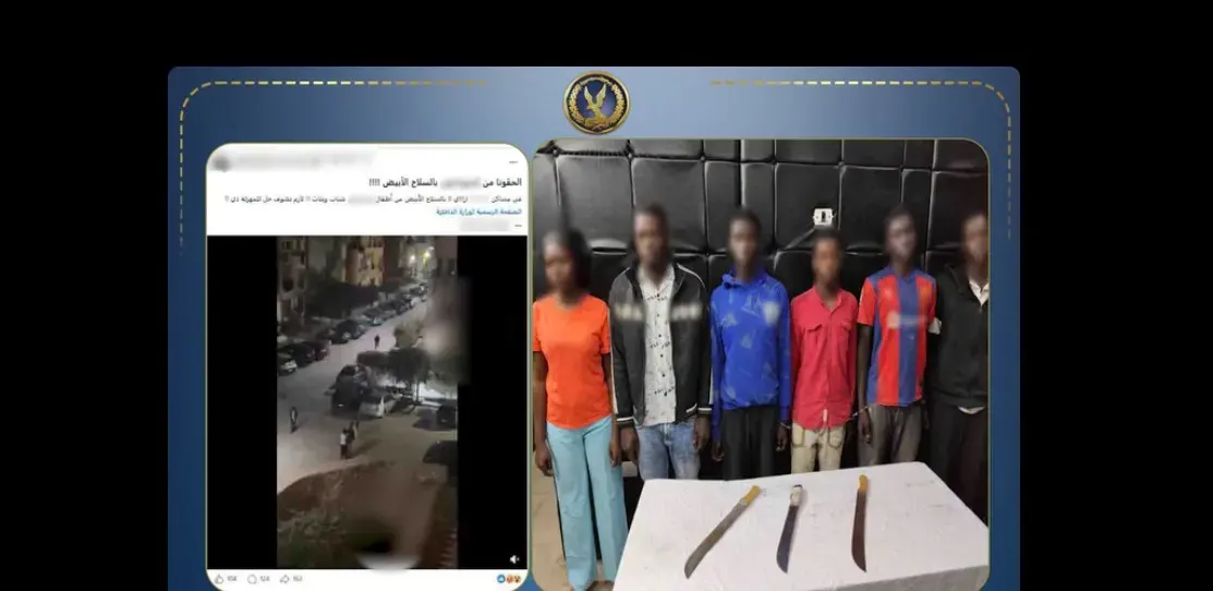 بالفيديو.. معركة بالأسلحة البيضاء في مدينة نصر بسبب معاكسة سيدة والداخلية تتدخل