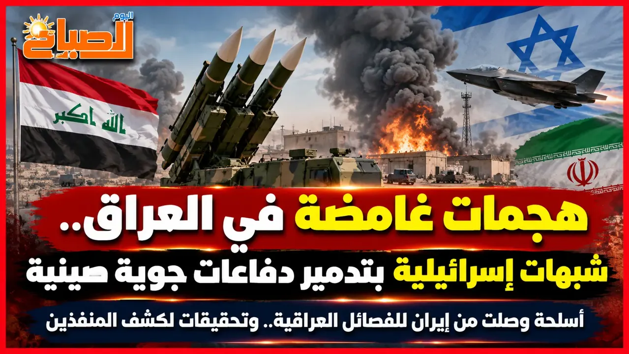 بغداد تشتبه في ضربات إسرائيلية استهدفت منظومات دفاع جوي صينية ومخازن أسلحة