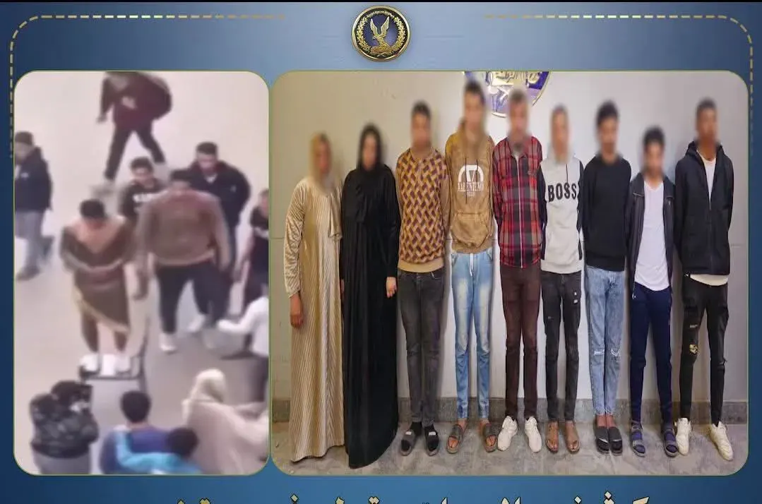 المتهمين والواقعه