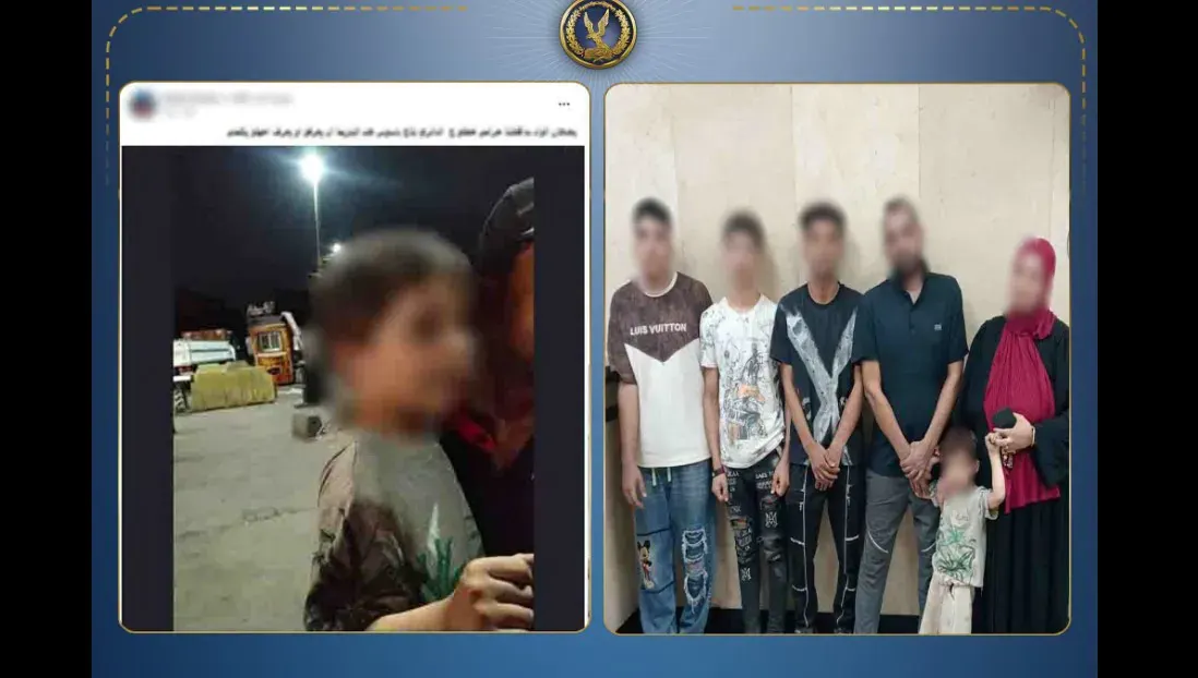 واقعة خطف طفل بالقليوبية