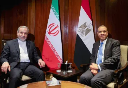 وزيري خارجية مصر وايران