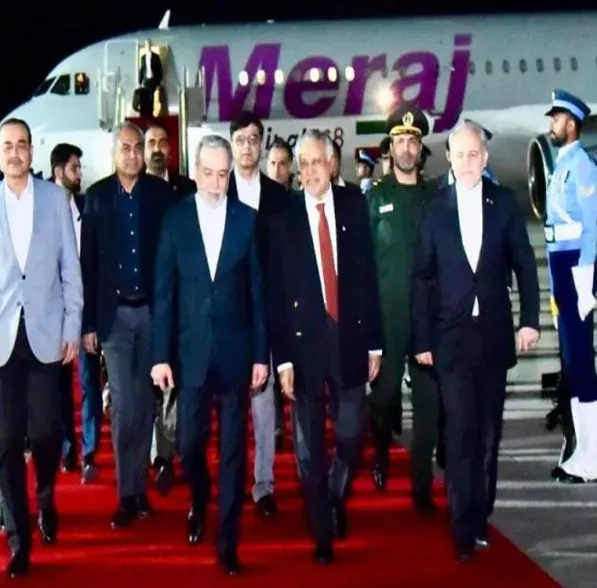 وصول وفد ايران الي باكستان
