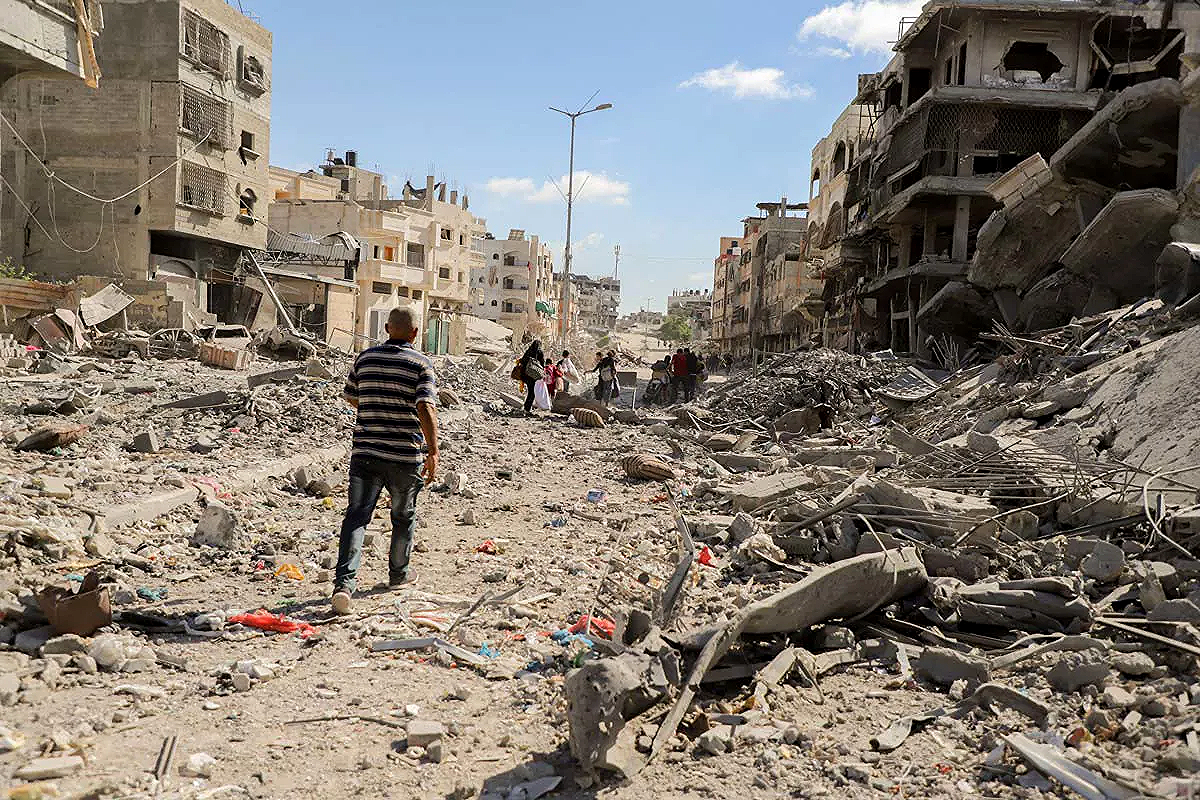 فلسطين | قافلة المساعدات رقم 111 تصل قطاع غزة لتقديم الدعم الإنساني