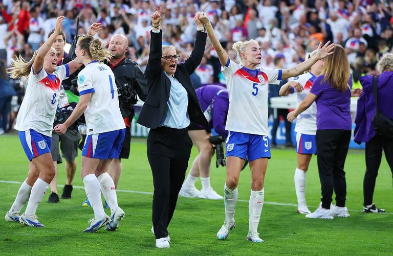 منتخب إنجلترا للسيدات بطل يورو 2025