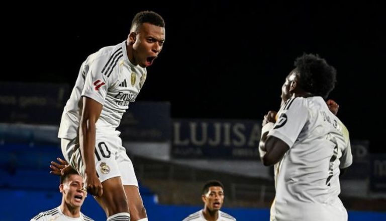 كيليان مبابي نجم ريال مدريد