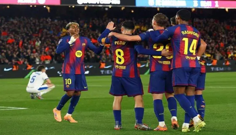 من فوز برشلونة على ألافيس 